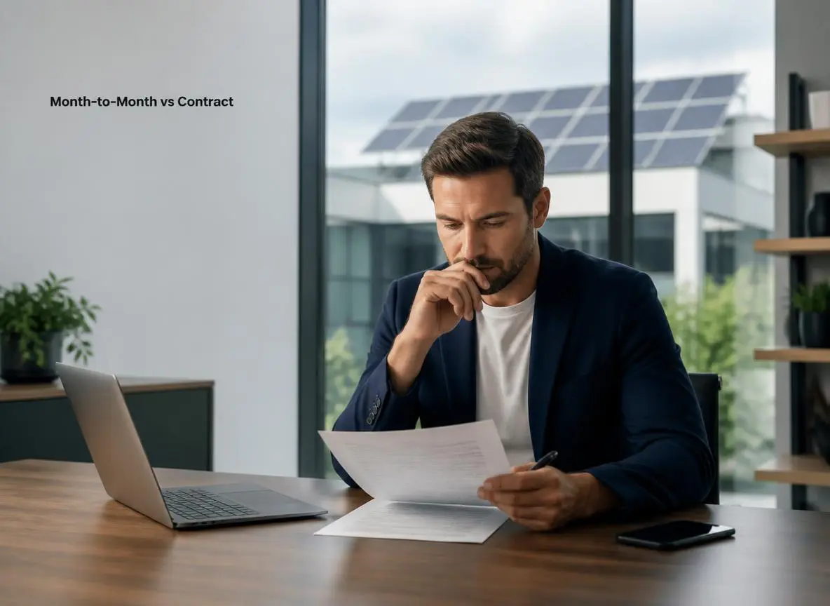 Month-to-Month vs Contract Ad Agencies: What Solar Business Owners Should Know Before Signing